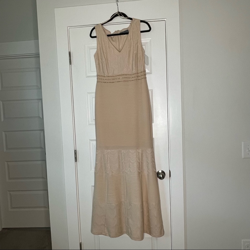 KATHRYN GRACE Rose Blush Formal Mermaid Gown BNWT Women's Size 8 - Picture 2 of 9